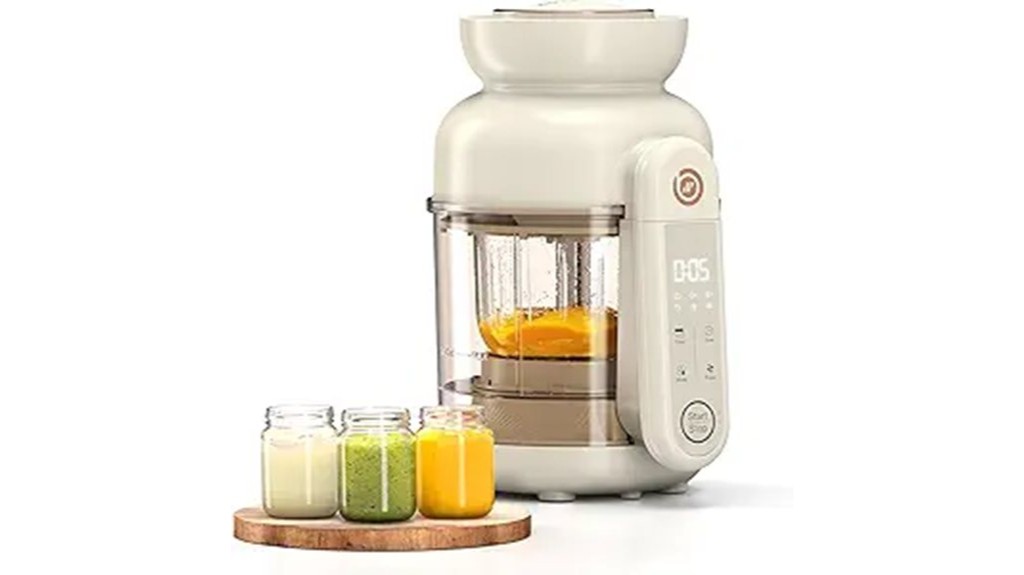 touch screen baby food maker
