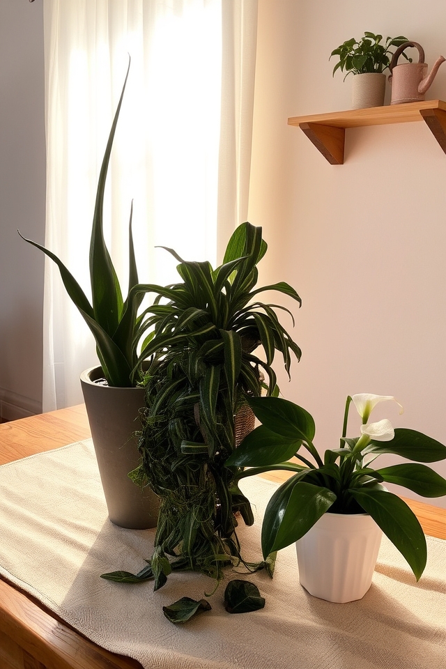toxin removing indoor plants