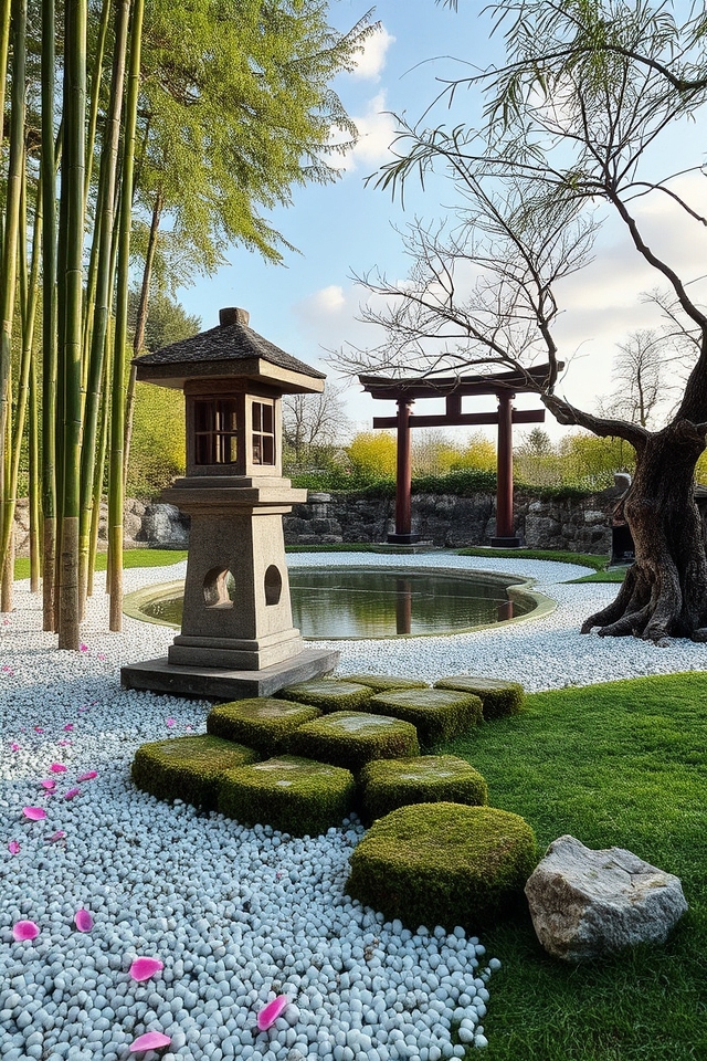 traditional japanese garden elements