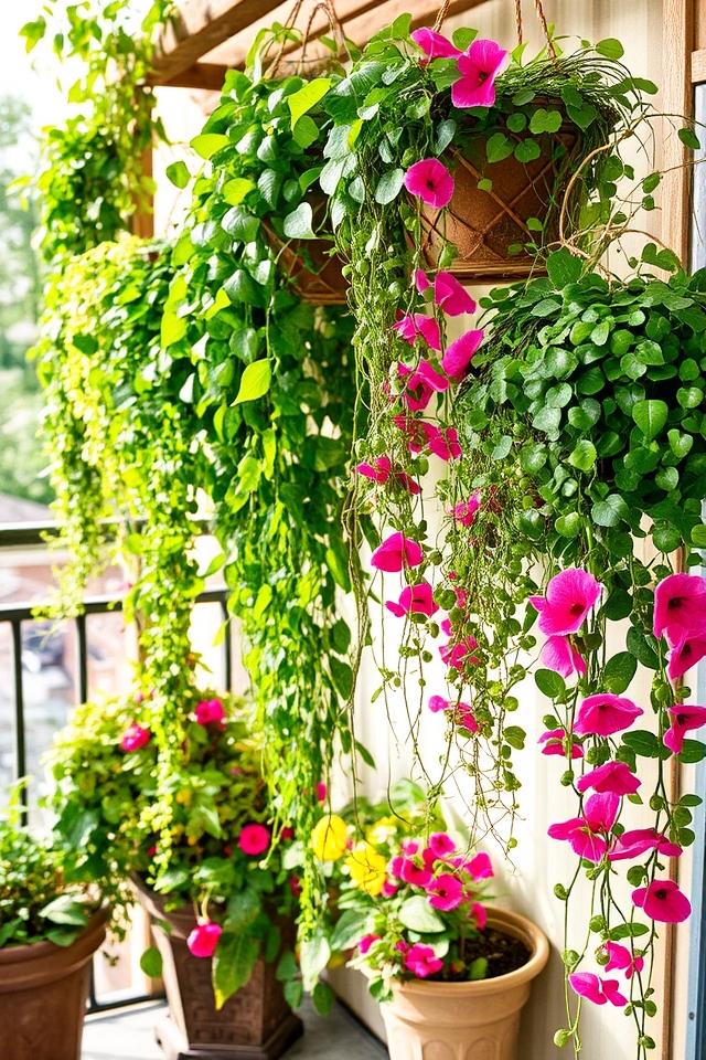 trailing plants for vertical gardening