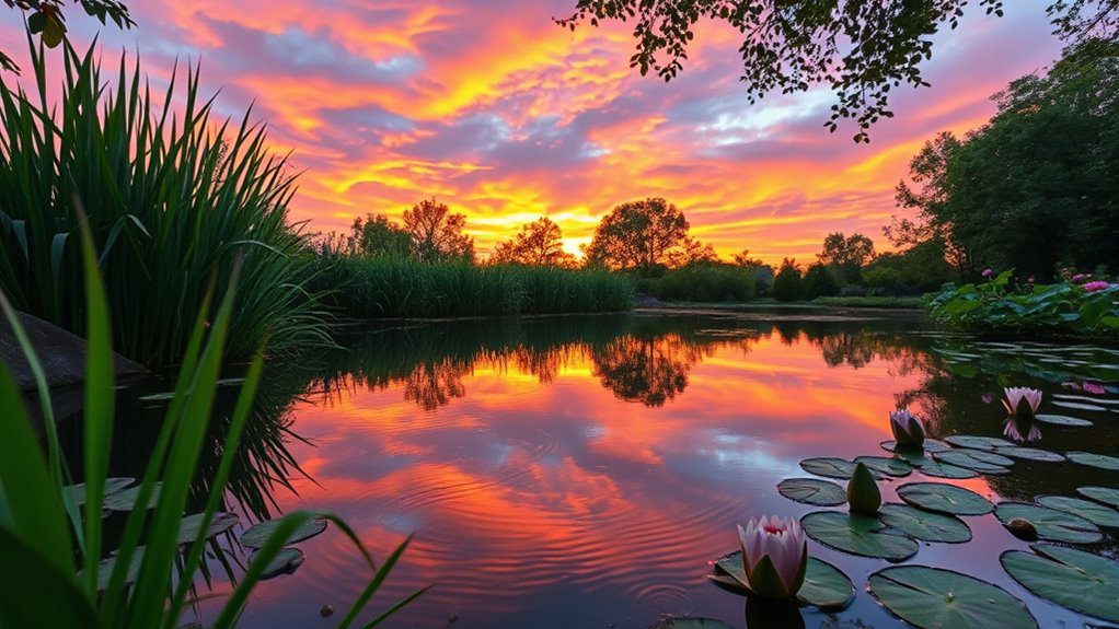 tranquil reflections in nature