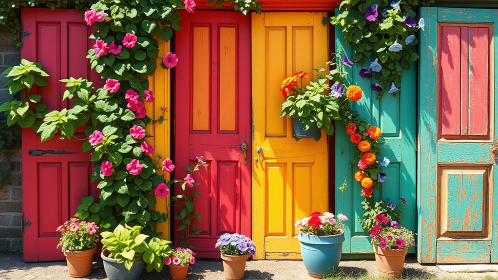 transform garden with flowers