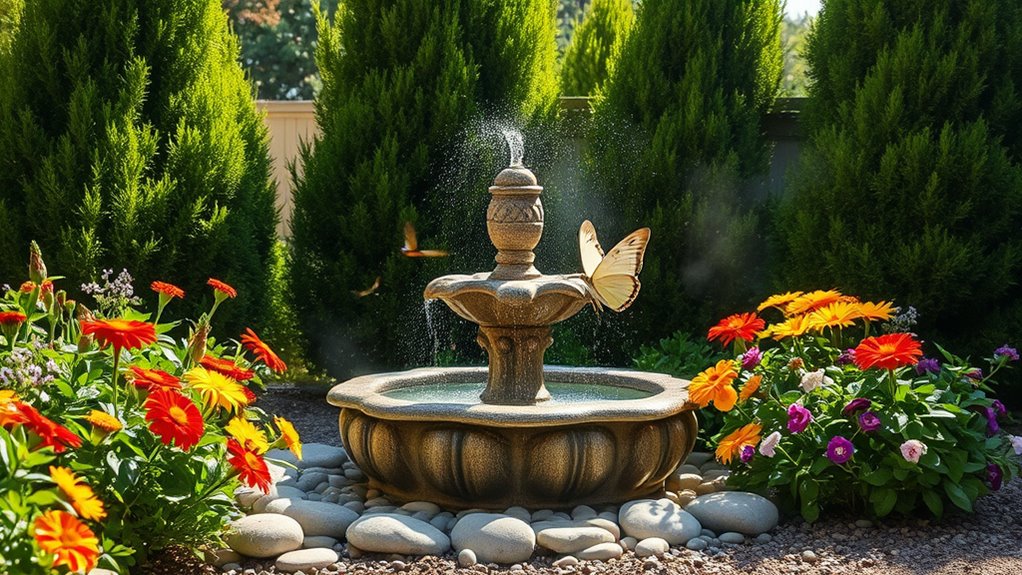 transform garden with water