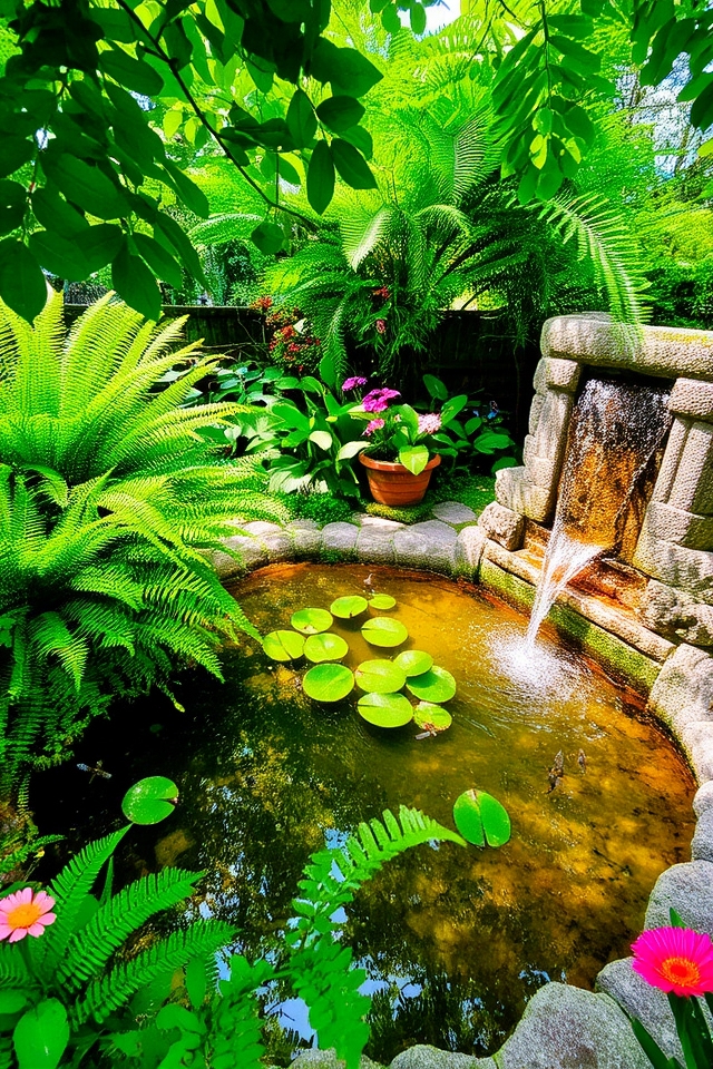 transform shaded garden ambiance