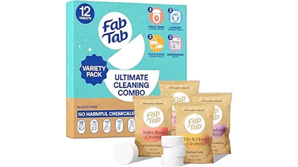 travel cleaning tablet kit