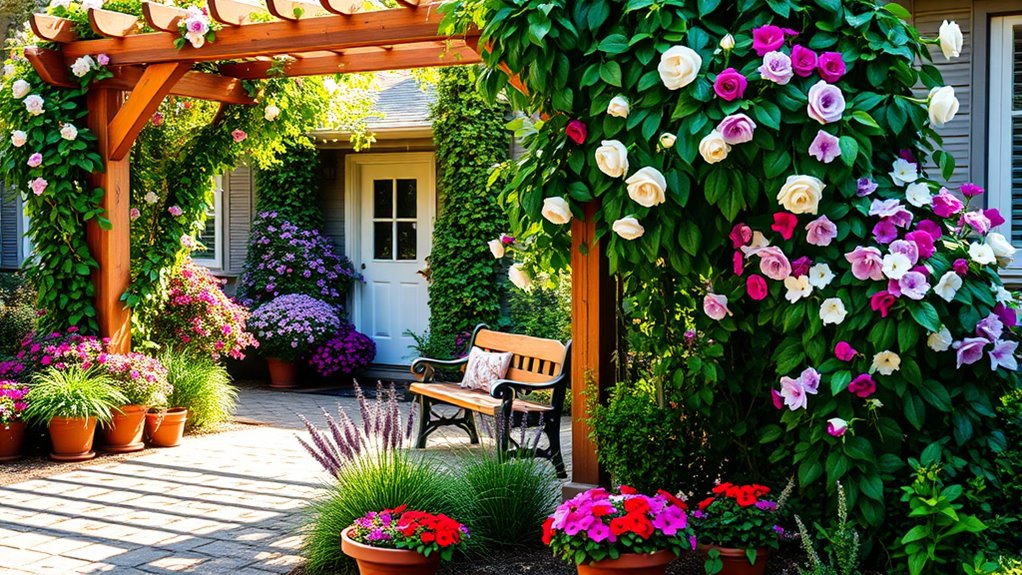 trellises enhance climbing plants