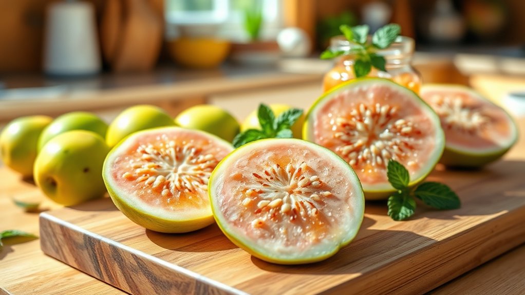 tropical fruit packed nutrients