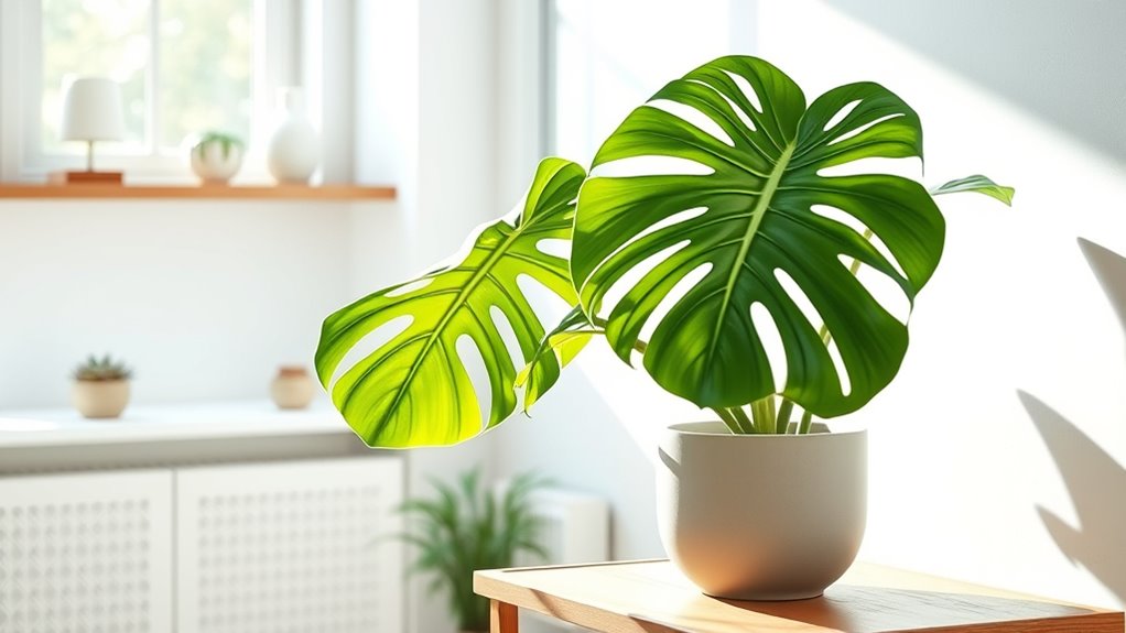 tropical indoor plant elegance