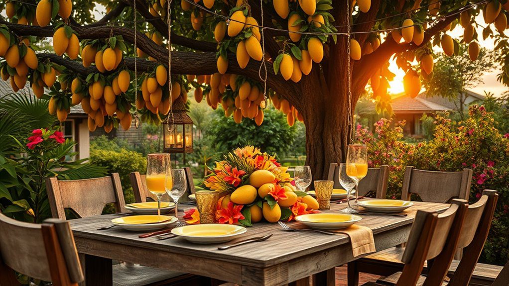 tropical mango dining experience