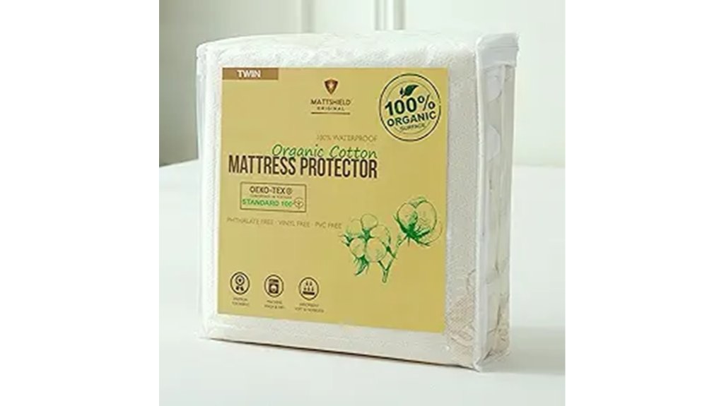 twin waterproof organic protector