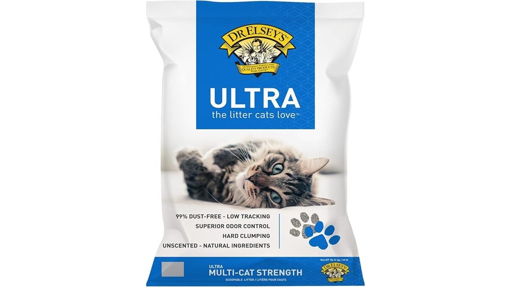 ultra unscented clumping litter