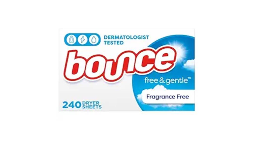 unscented fabric softener sheets