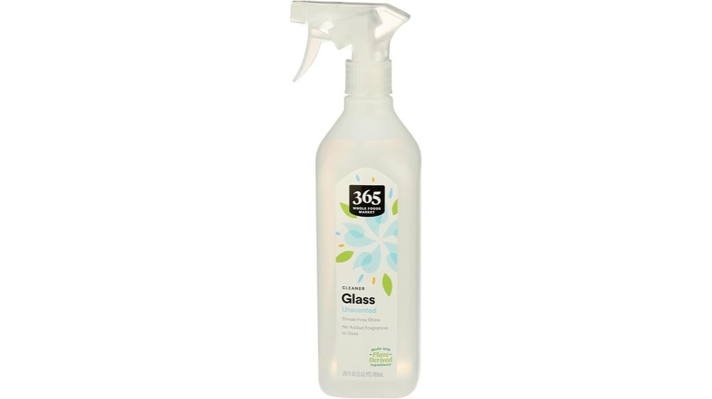 unscented glass cleaner bottle