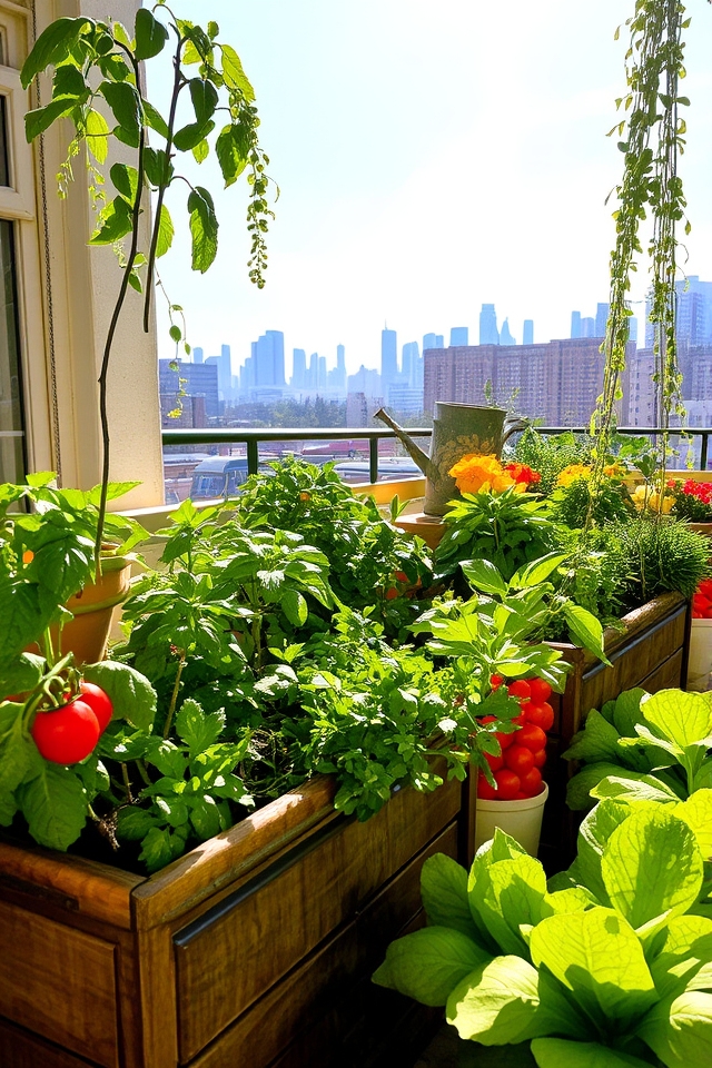 urban container gardening solution