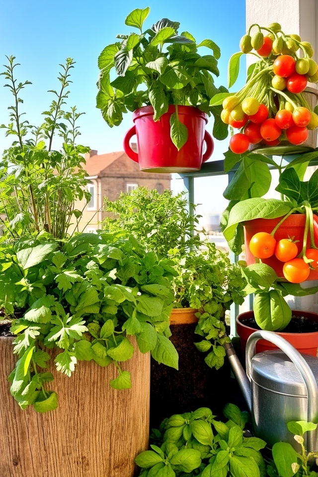 urban container gardening solutions