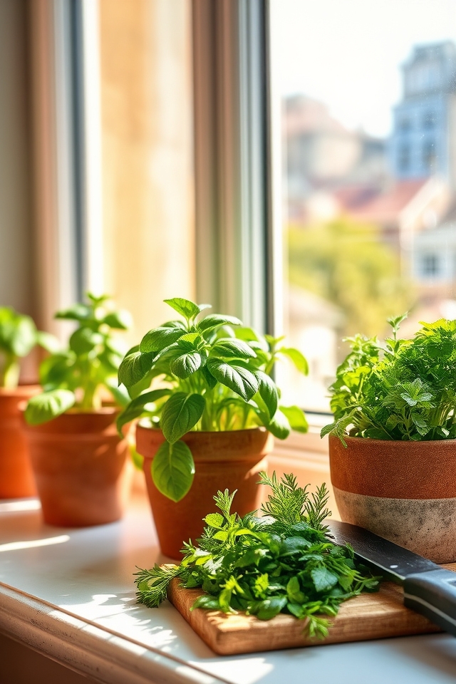 urban herb gardening solution