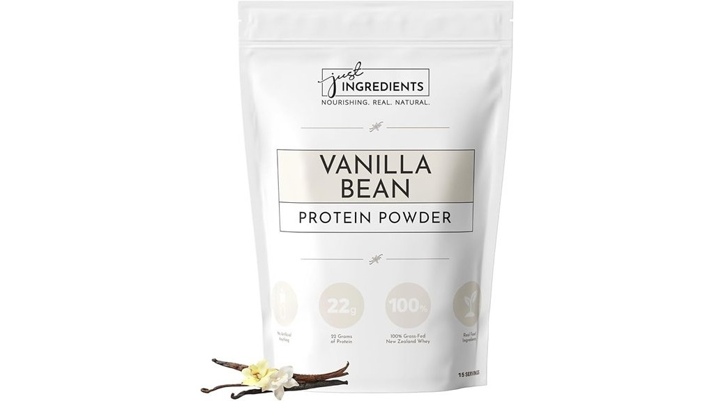 vanilla protein powder servings