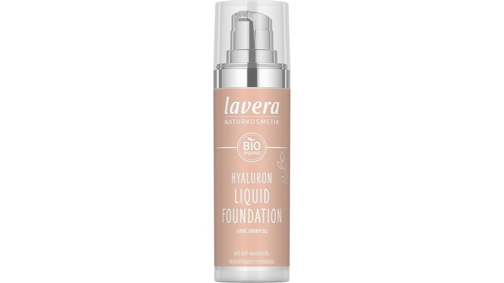 vegan hyaluronic foundation shade