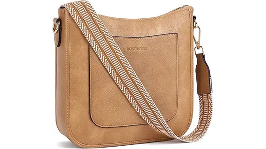 vegan leather crossbody handbag