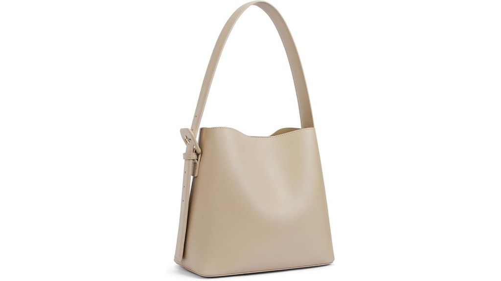 vegan leather shoulder purse