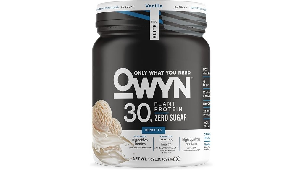 vegan protein workout supplement