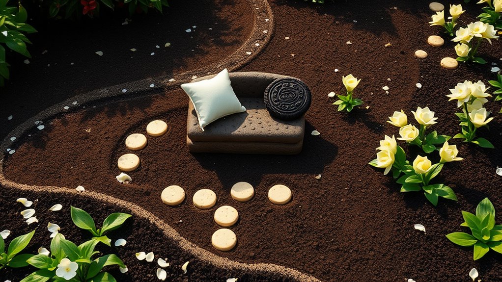 velvety chocolate mint garden