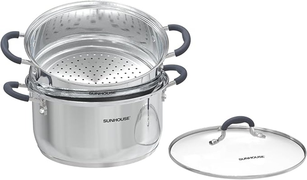 versatile cooking steamer pots