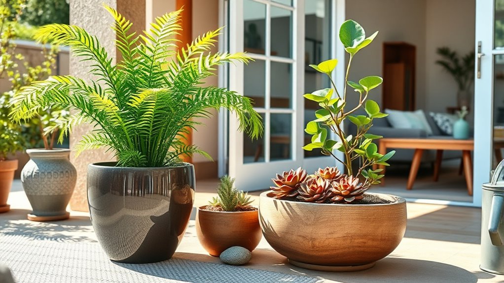 versatile indoor outdoor planters