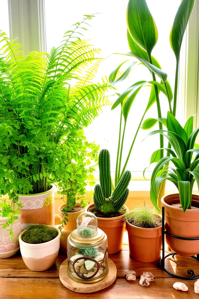 versatile indoor plant arrangements