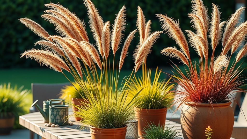 versatile low maintenance garden accents