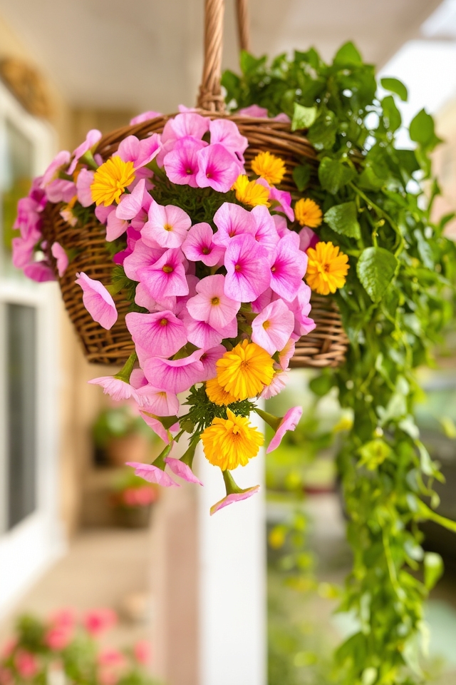 vertical color in gardens