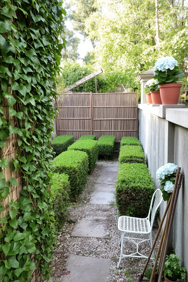 vertical garden privacy solutions
