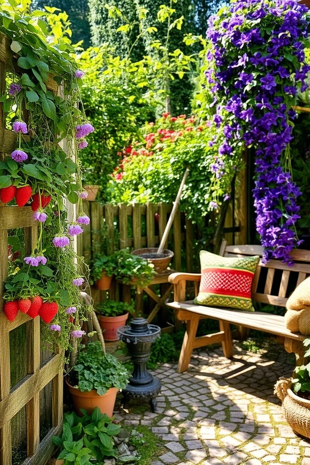 vertical gardening enhances growth