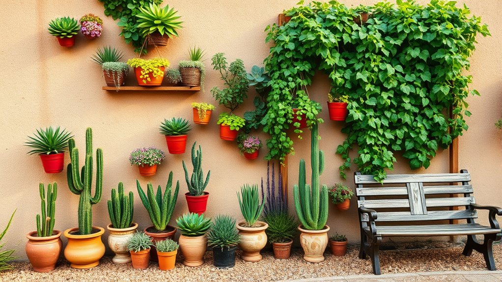 vertical gardening for drought