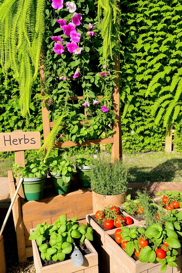 vertical gardening for education