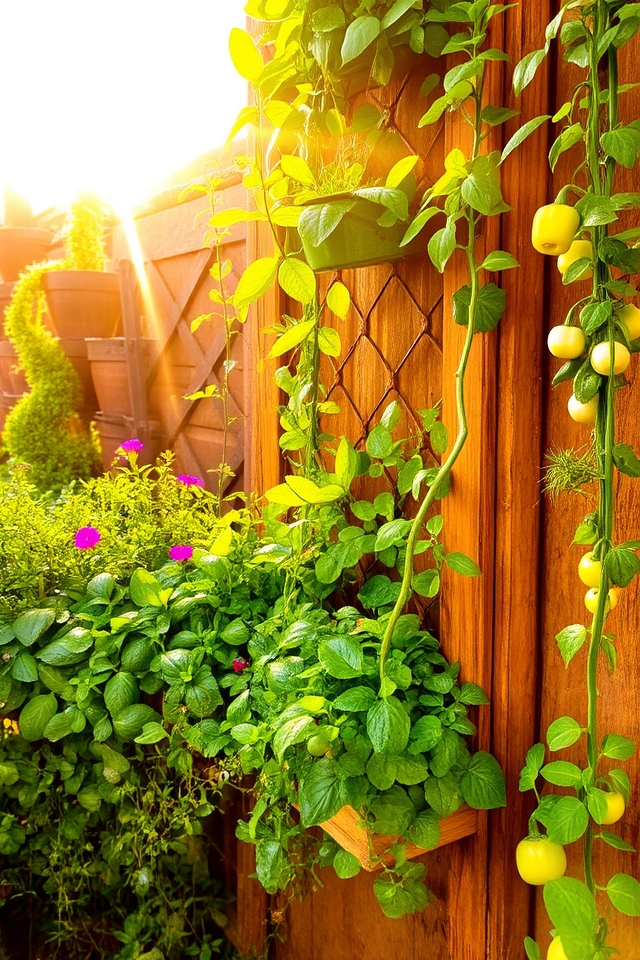 vertical gardening for space