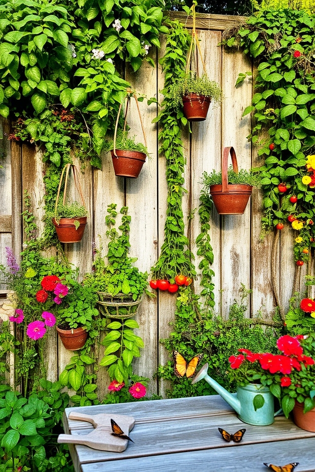 vertical gardening maximizes space