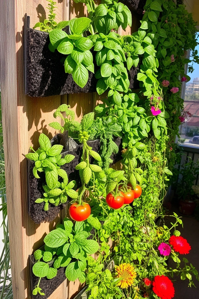 vertical gardening space optimization
