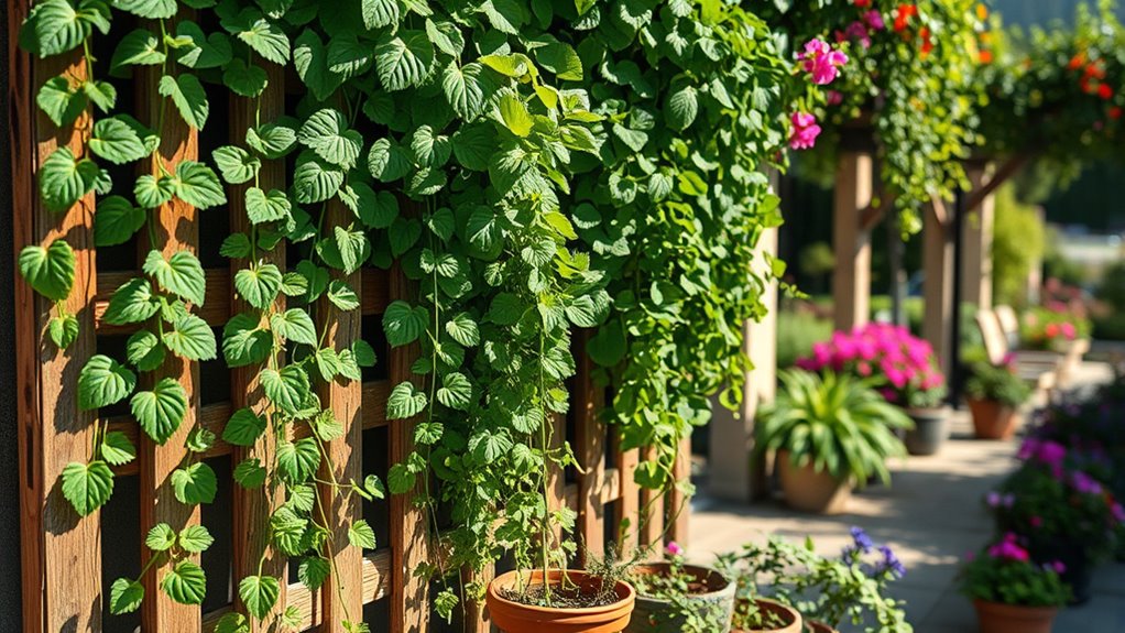 vertical gardens maximize outdoor space