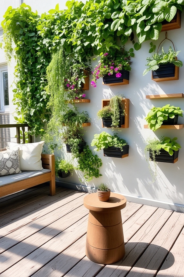 vertical gardens maximize space