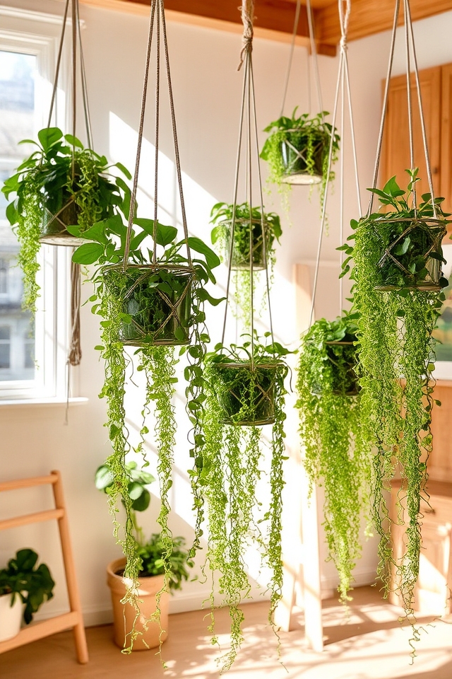 vertical hanging planter appeal