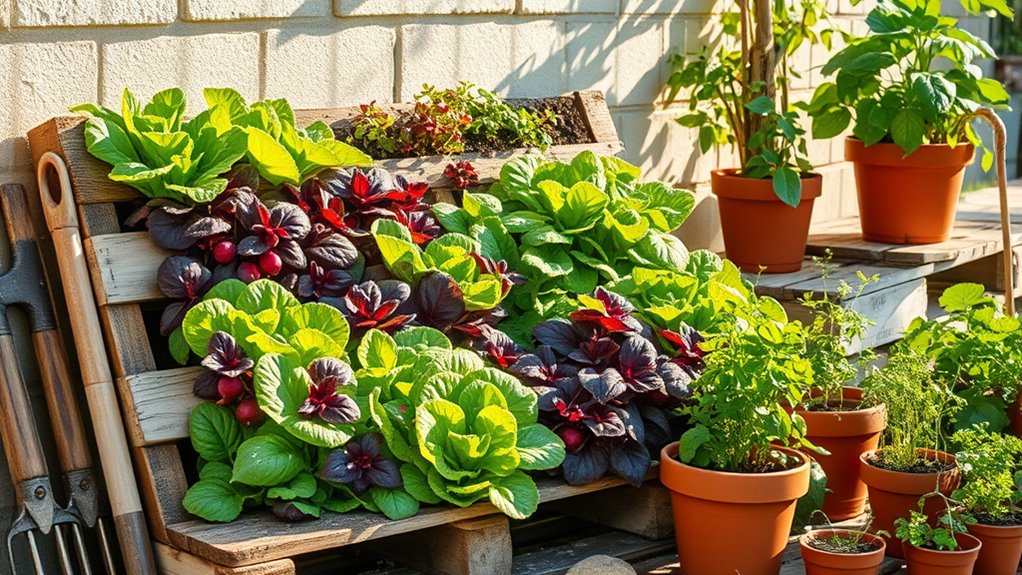 vertical pallet garden innovation