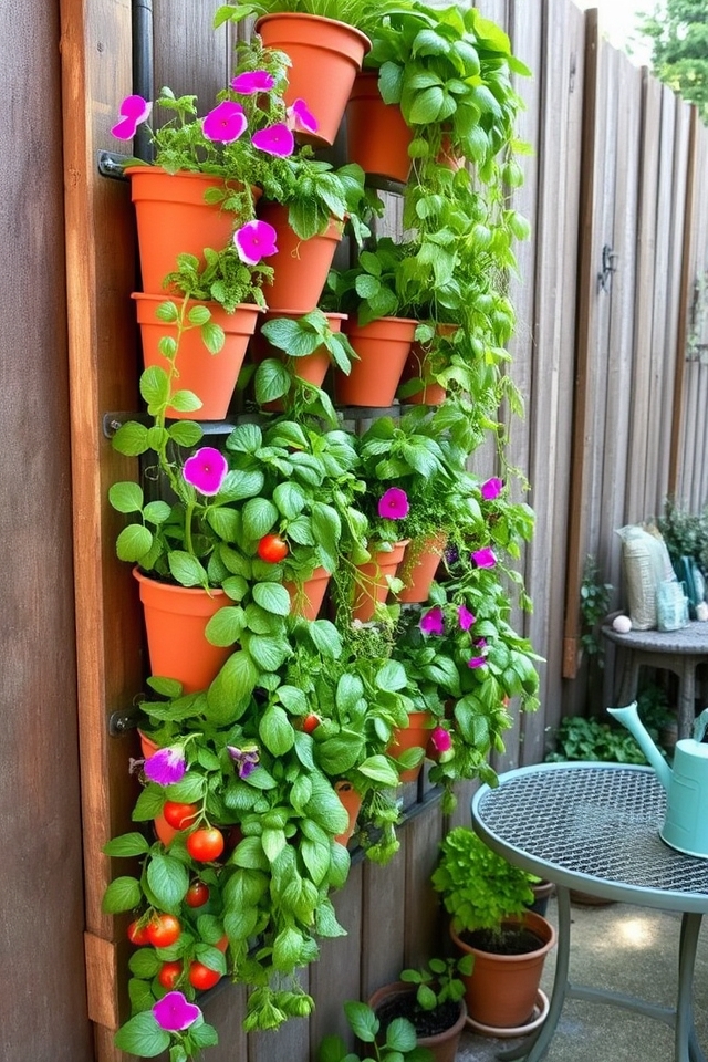 vertical space gardening solution
