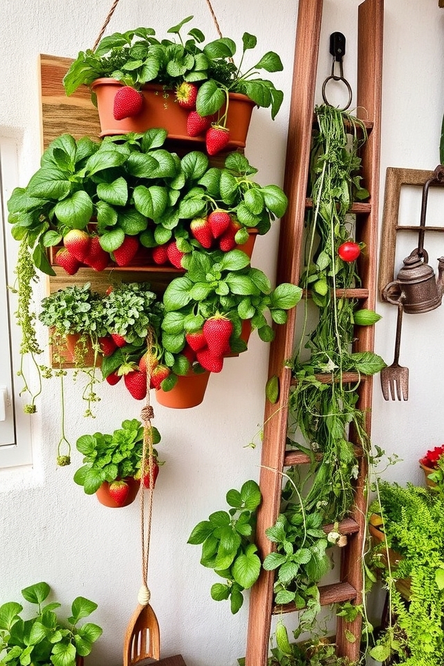 vertical space gardening solutions