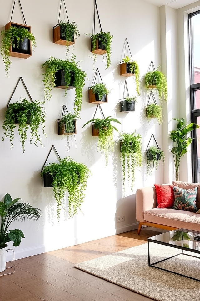 vertical space saving planters
