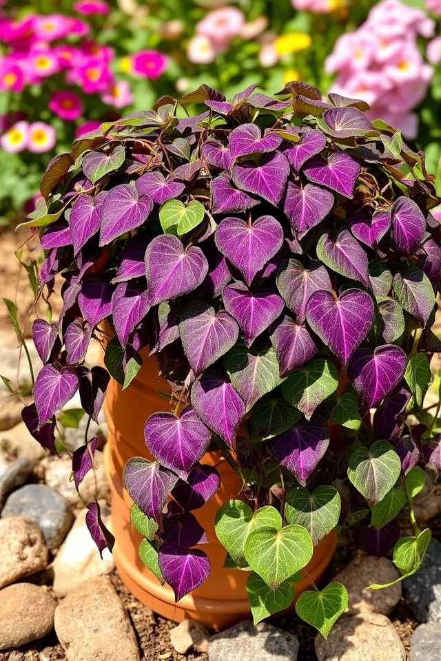 vibrant cascading ornamental vine