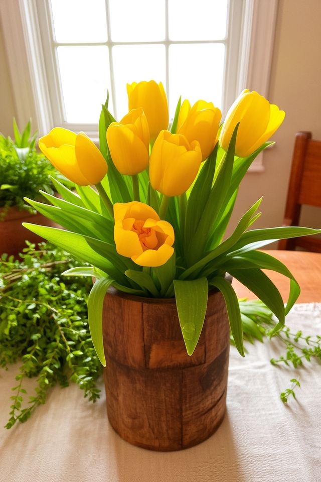 vibrant cup shaped spring blooms