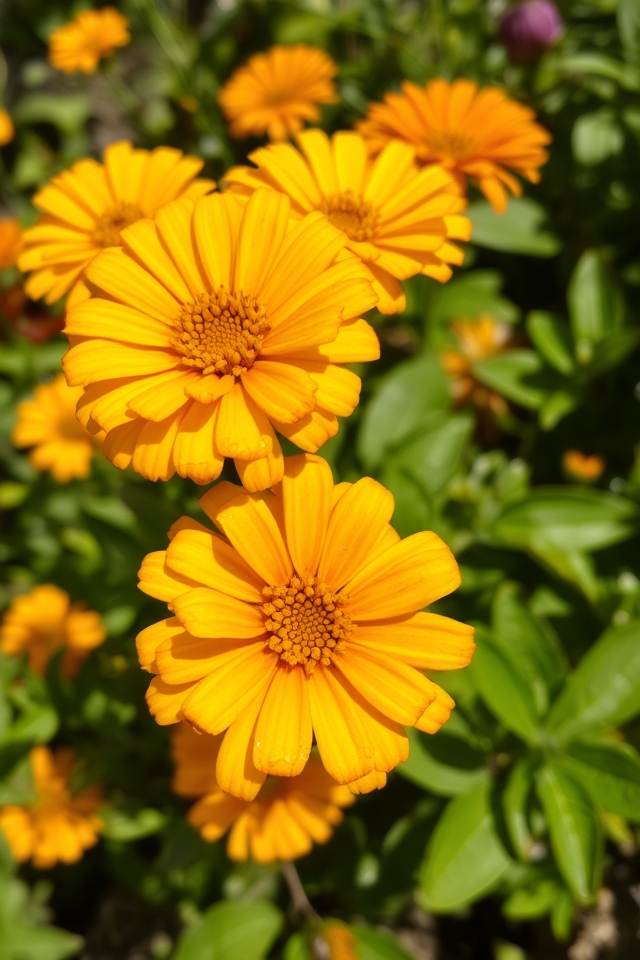 vibrant drought tolerant annual flowers
