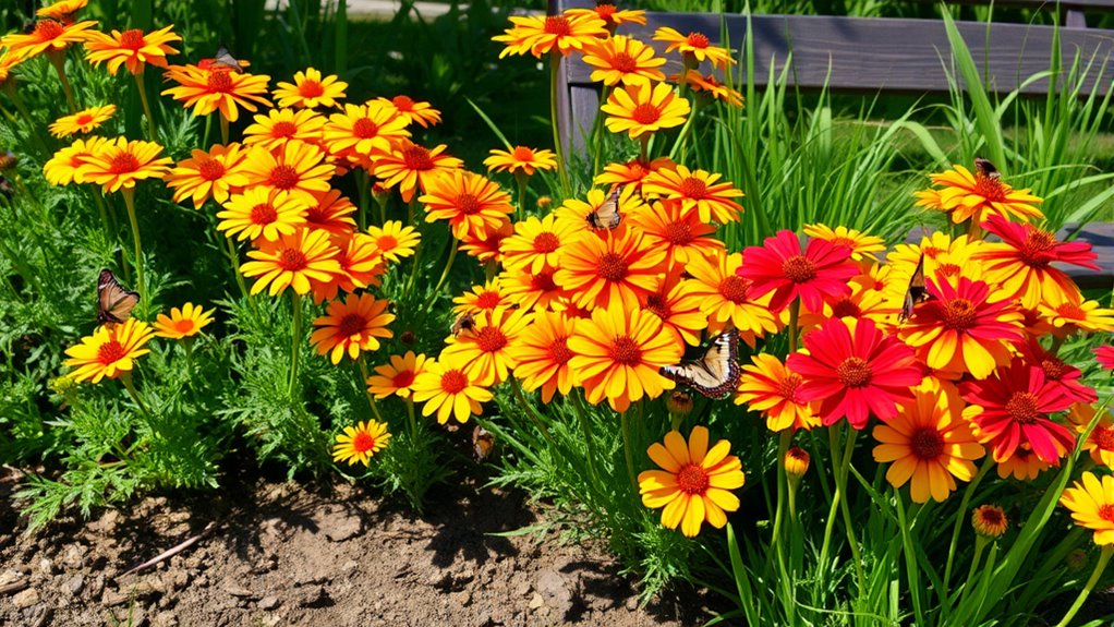 vibrant drought tolerant perennial flowers