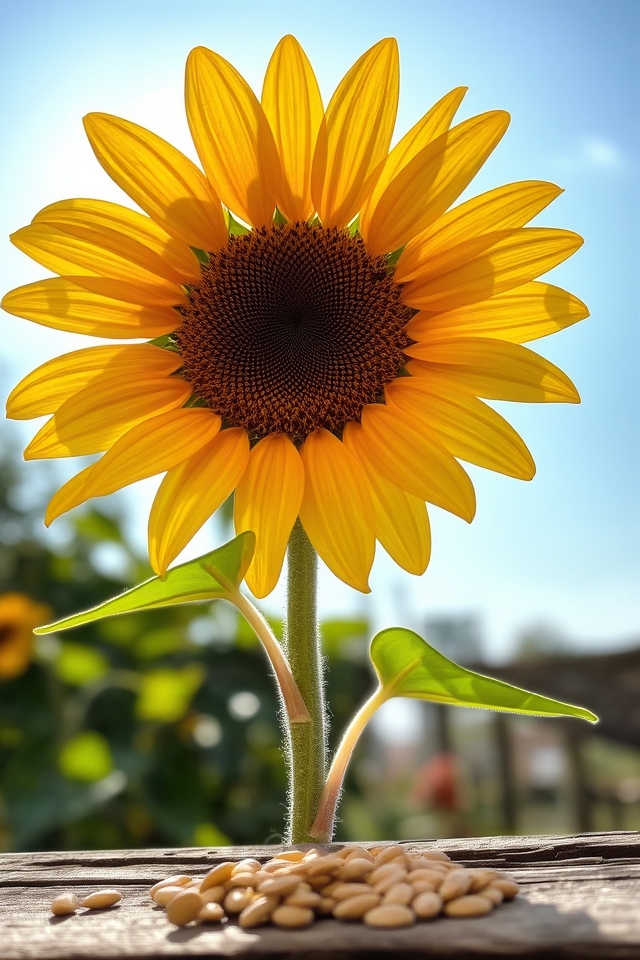 vibrant flowers attracting pollinators